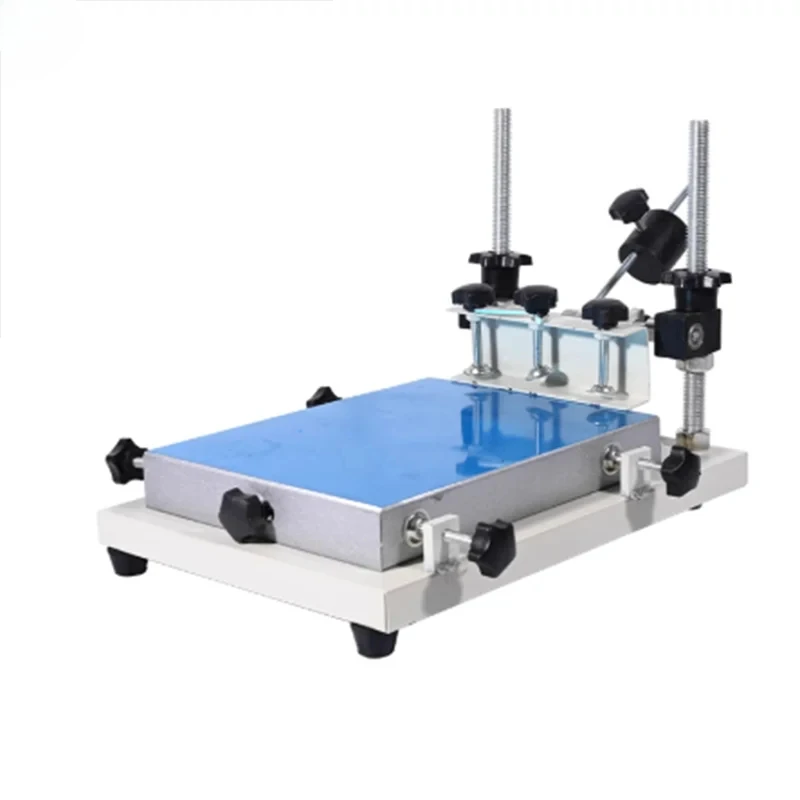Small manual flat bed screen printing machine, manual screen printing machine price
Small manual flat bed screen printing machine, manual screen printing machine price