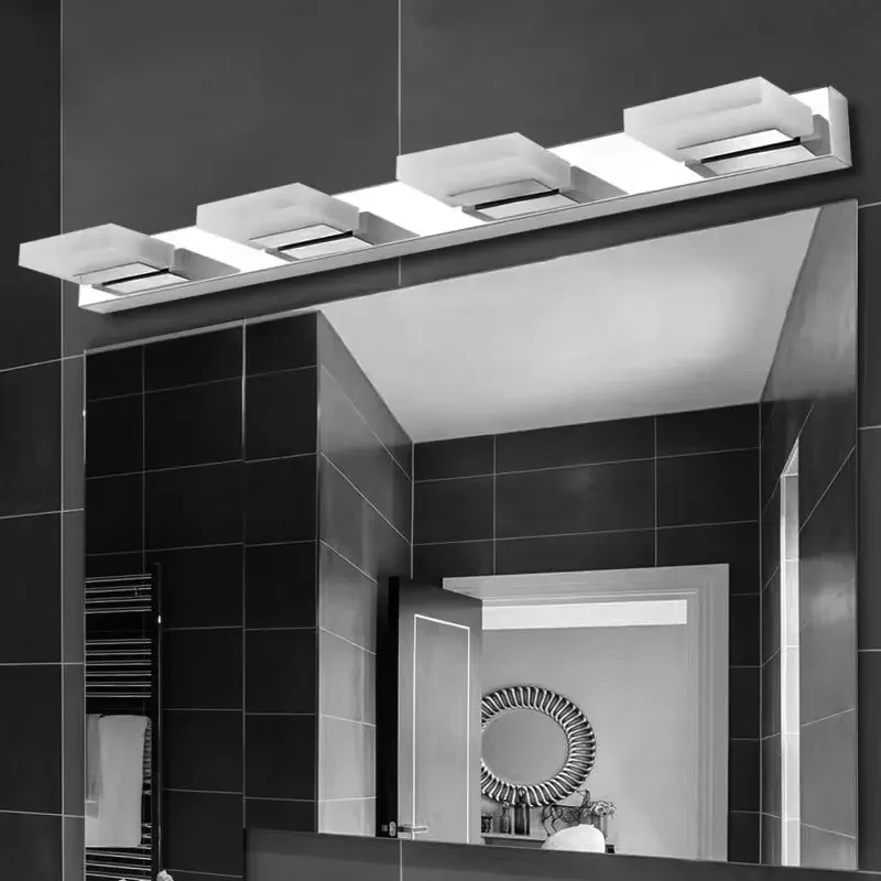 led mirror light modern brief stainless steel acrylic bathroom mirror cabinet lamp wall lamp cosmetic lamp
led mirror light modern brief stainless steel acrylic bathroom mirror cabinet lamp wall lamp cosmetic lamp