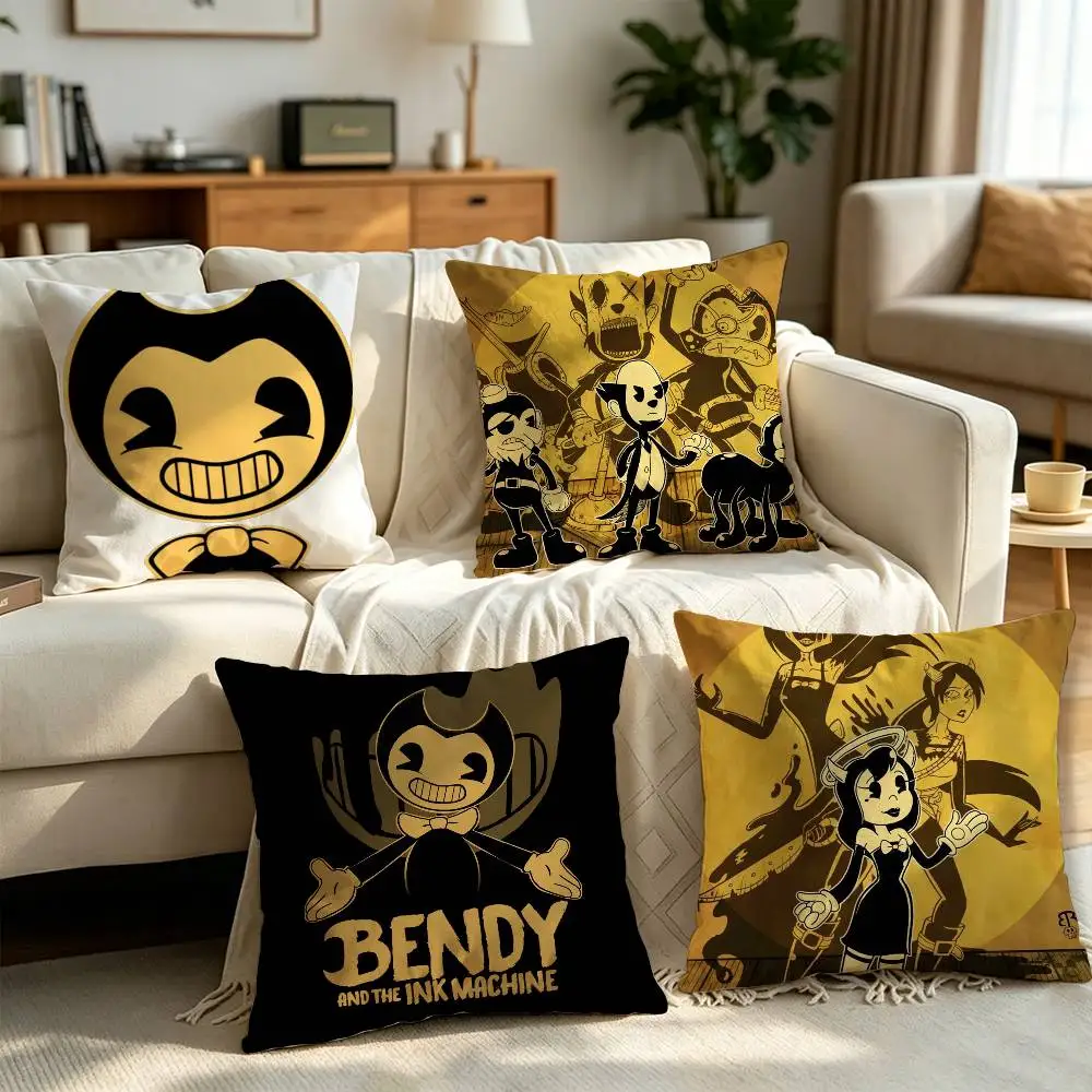 Bendy and The Ink Machines Pillow cover gift High definition digital printing,Surprise vivid pattern Household.
Bendy and The Ink Machines Pillow cover gift High definition digital printing,Surprise vivid pattern Household.