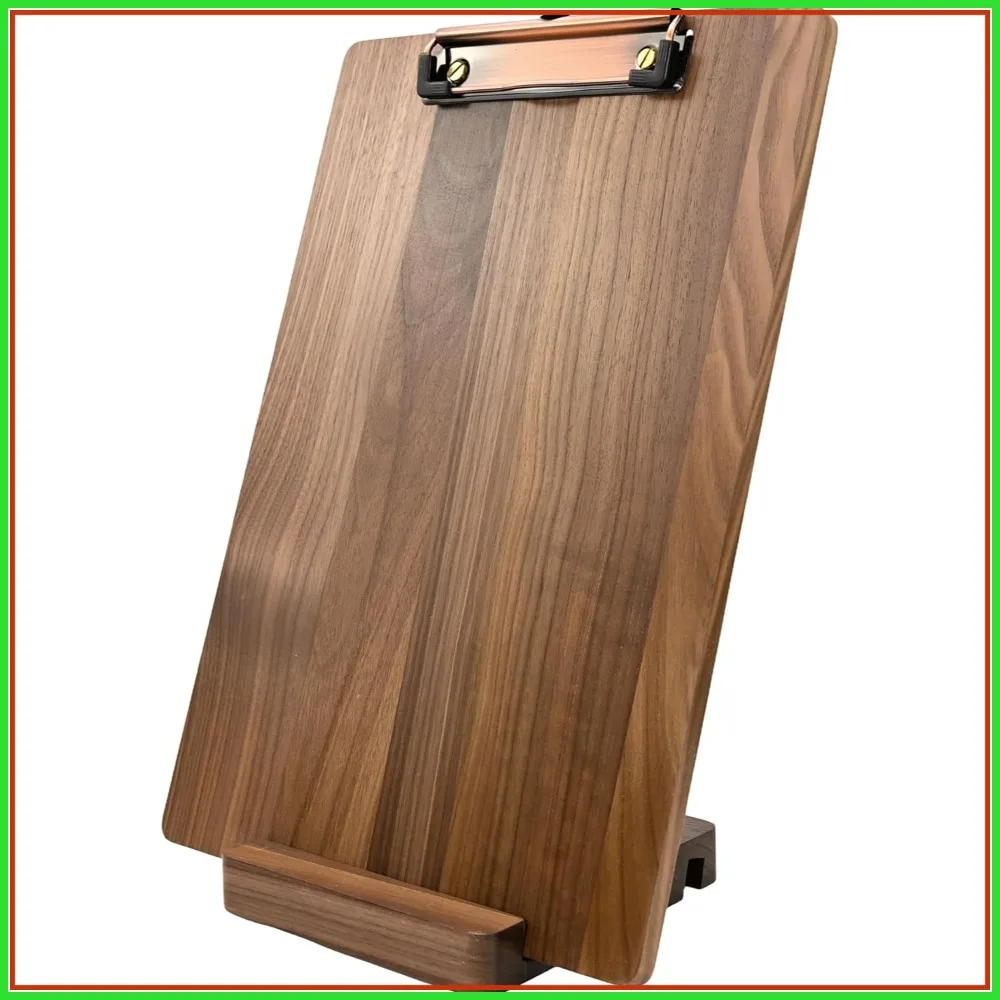 Walnut Wood Clipboard with Stand, 12.6x8.7 in, 1.54 lbs for Office & School
Walnut Wood Clipboard with Stand, 12.6x8.7 in, 1.54 lbs for Office & School