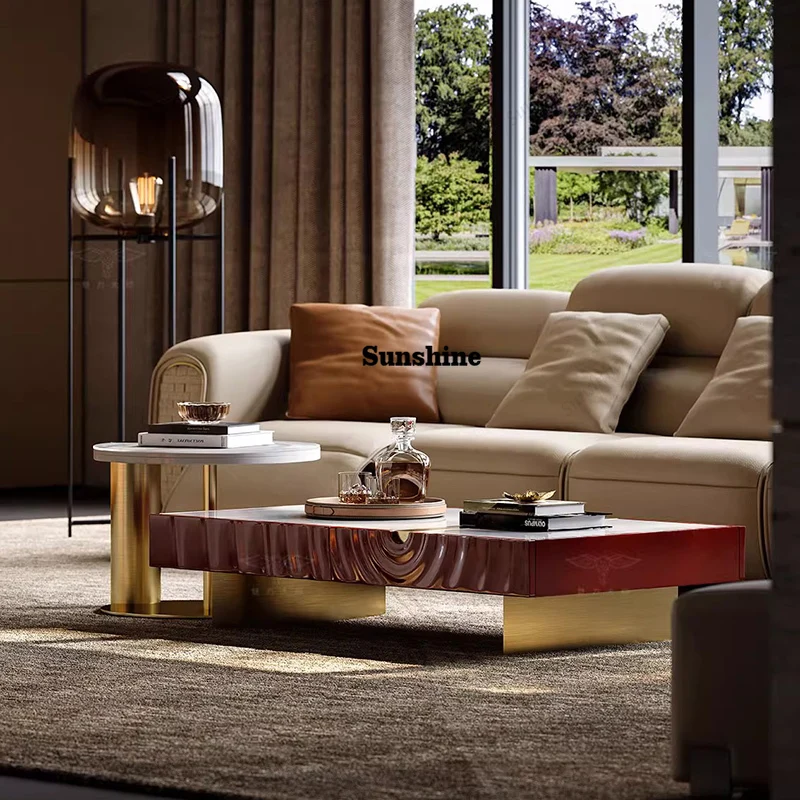 Luxury Living Room Coffee Table Modern Aesthetic Italian Unique Designer Side Table Center Mesa Auxiliar Entrance Hall Furniture
Luxury Living Room Coffee Table Modern Aesthetic Italian Unique Designer Side Table Center Mesa Auxiliar Entrance Hall Furniture