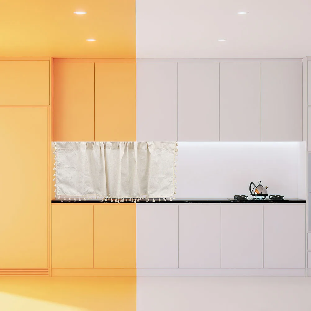 Kitchen Valances Bamboo Linen Curtains Simple Style Easy Install Decorative Short Curtain with Tassel Blackout Curtain for Small
Kitchen Valances Bamboo Linen Curtains Simple Style Easy Install Decorative Short Curtain with Tassel Blackout Curtain for Small