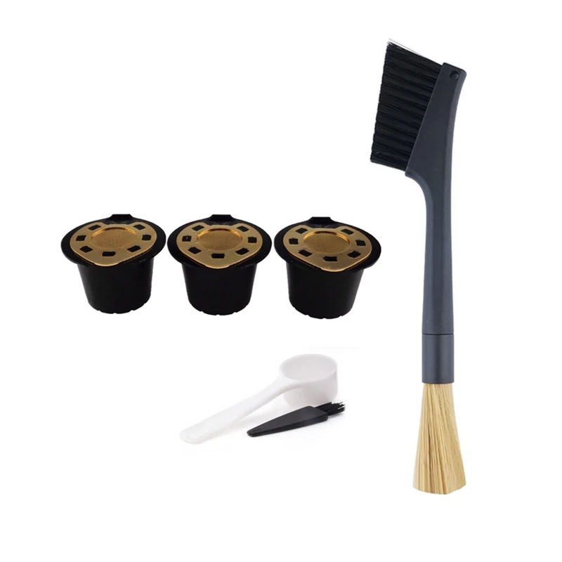 Reusable Capsules Refillable Coffee Capsule Filter Compatible For Nespresso Coffee Machines
Reusable Capsules Refillable Coffee Capsule Filter Compatible For Nespresso Coffee Machines