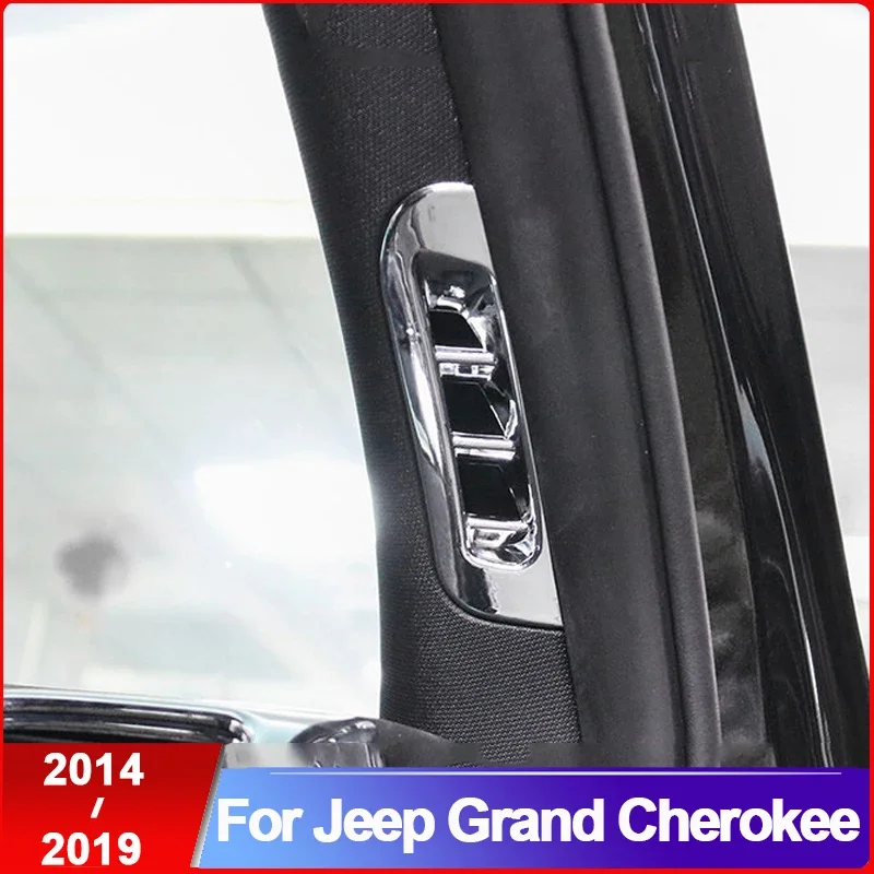 For Jeep Grand Cherokee 2014 2015 2016 2017 2018 2019 Car front Small air outlet Decoration Cover Trims Car Styling Accessories
For Jeep Grand Cherokee 2014 2015 2016 2017 2018 2019 Car front Small air outlet Decoration Cover Trims Car Styling Accessories
