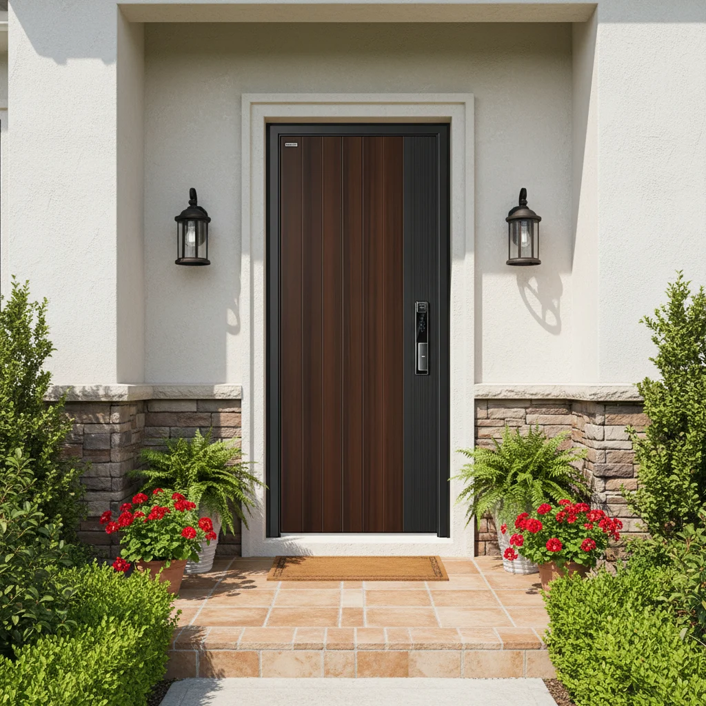 Wood Grain Gray Double Color Aluminum Alloy Entrance Door Suitable for Villa and Apartment Security Doors Luxurious Hinged Doors
Wood Grain Gray Double Color Aluminum Alloy Entrance Door Suitable for Villa and Apartment Security Doors Luxurious Hinged Doors