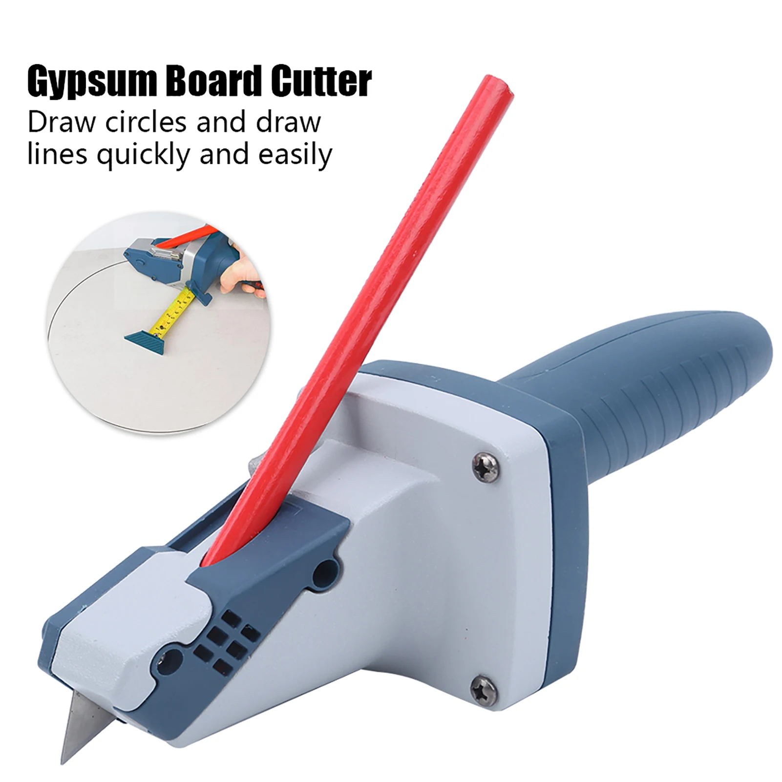 F2 Multifunctional Manual High Accuracy Cutting Tools With Tape Measure To Draw Circle And Line Drawing Tool Gypsum Board Cutter
F2 Multifunctional Manual High Accuracy Cutting Tools With Tape Measure To Draw Circle And Line Drawing Tool Gypsum Board Cutter