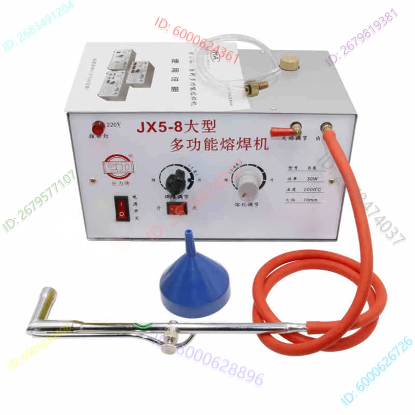 Multi-function 6-speed Jewelry Welding Machine JX5-8 Fusion Welding Melting Machine Gold Silver Melting Equipment 220V 30W 70mm
Multi-function 6-speed Jewelry Welding Machine JX5-8 Fusion Welding Melting Machine Gold Silver Melting Equipment 220V 30W 70mm