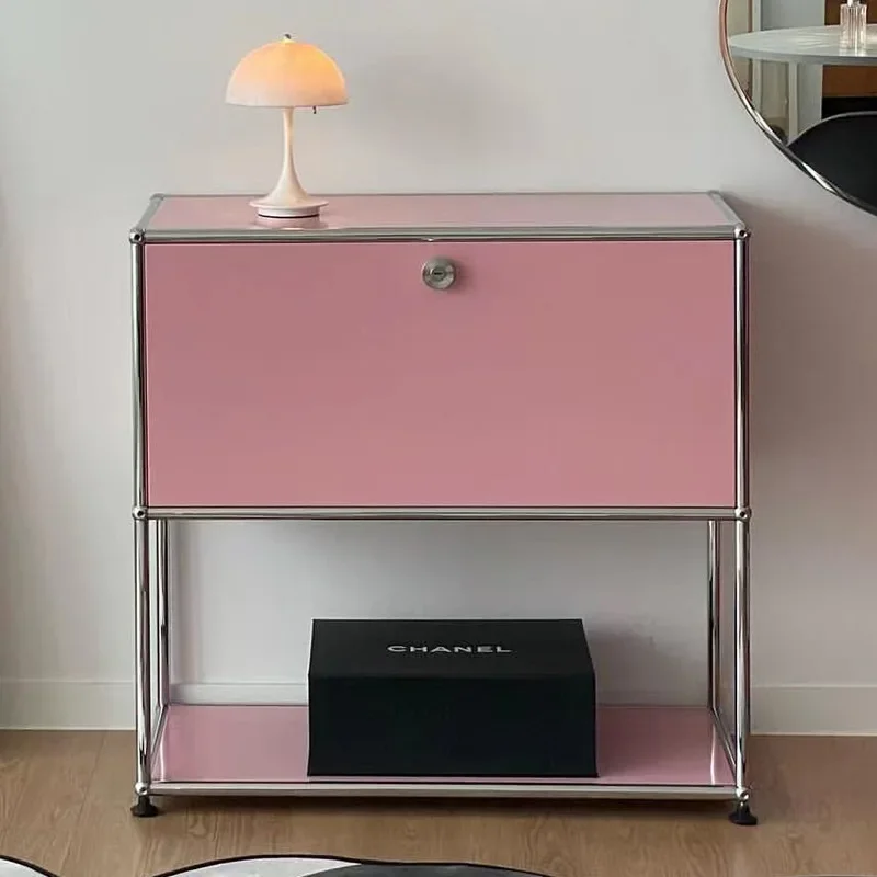 Cabinet Stainless Steel Sideboard Cabinet Korean Style Simple Bedside Table Internet Celebrity Storage Bucket Cabinet
Cabinet Stainless Steel Sideboard Cabinet Korean Style Simple Bedside Table Internet Celebrity Storage Bucket Cabinet