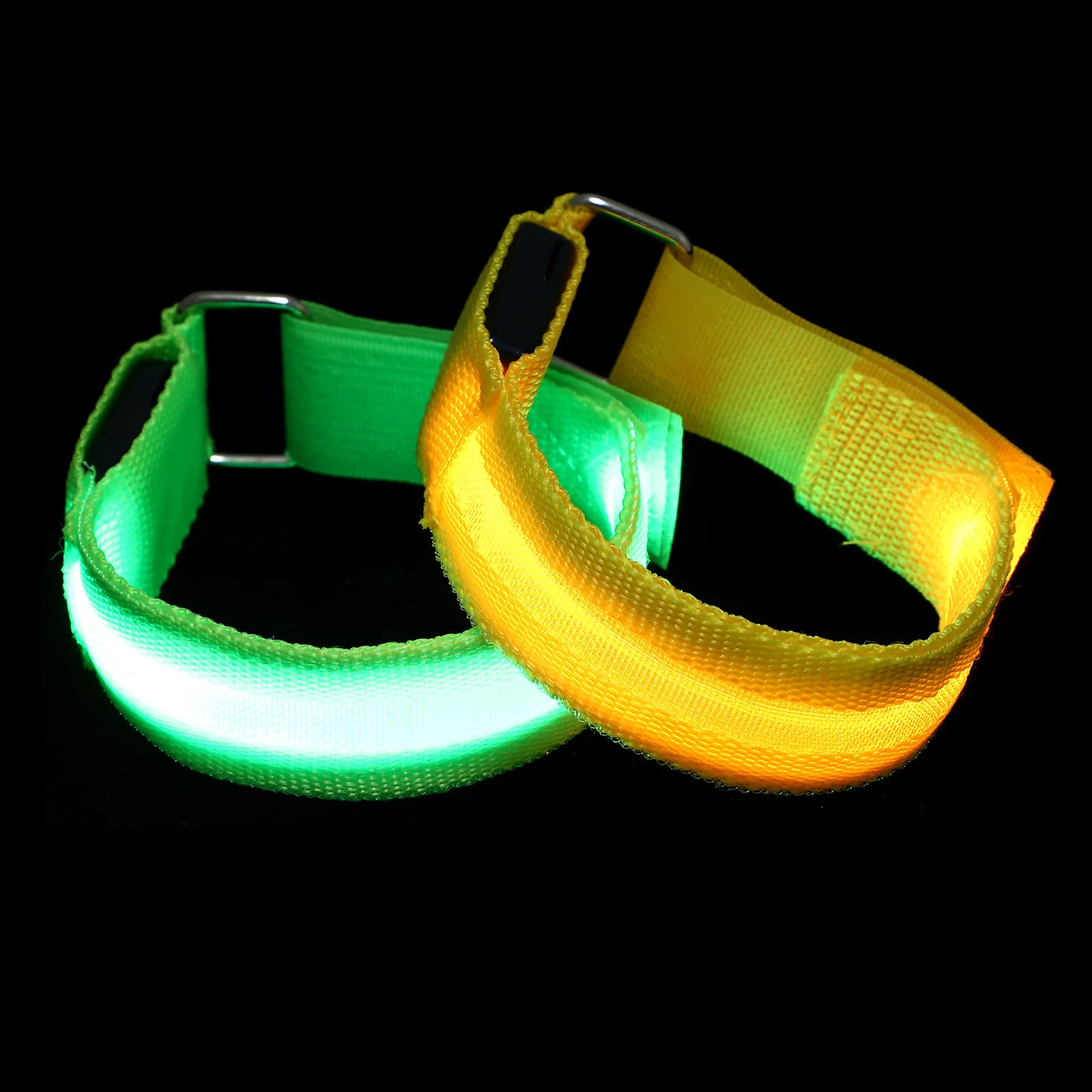 2Pcs LED Armband Fluorescent Wrist Light Adjustable Nylon Safety Band for Night Running Dog Walking Cycling Sports Gear
2Pcs LED Armband Fluorescent Wrist Light Adjustable Nylon Safety Band for Night Running Dog Walking Cycling Sports Gear