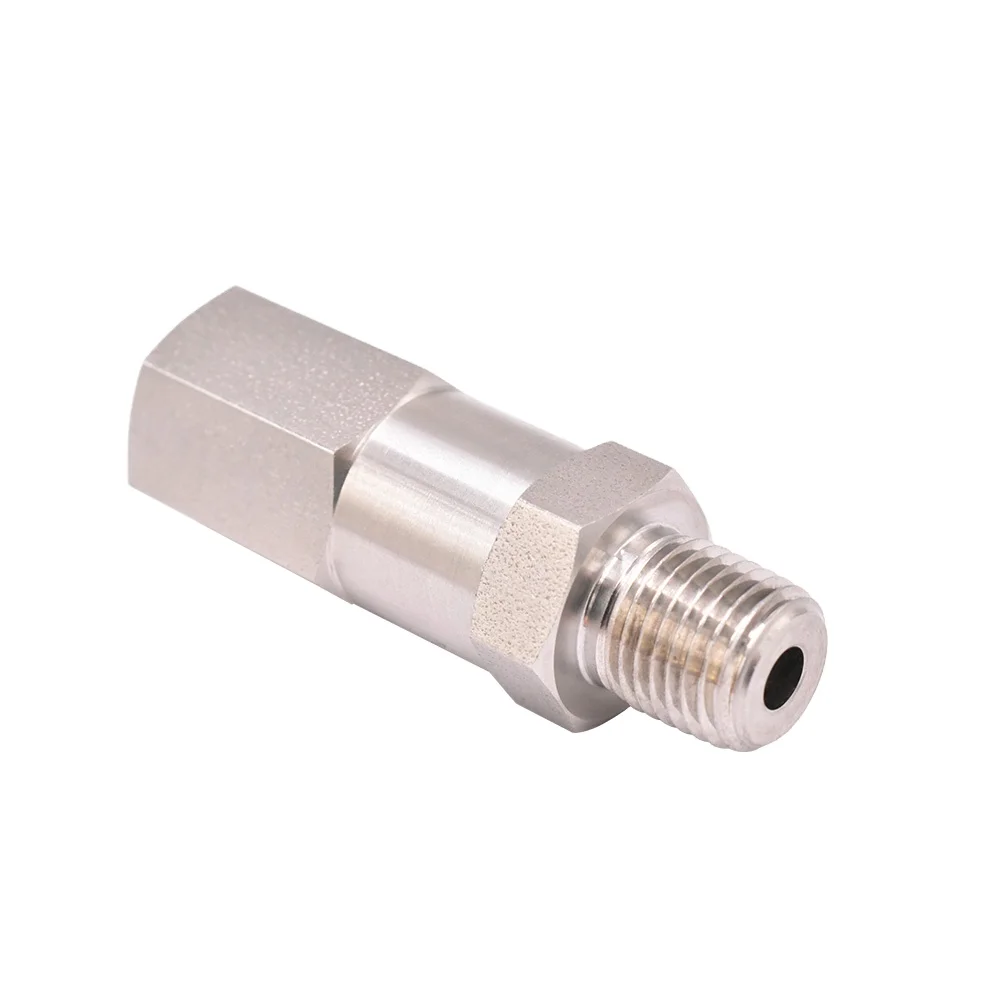 SS316L Stainless Steel Instrument Check Valves Male to Female NPT 1/4in. 1/8in. for Gas
SS316L Stainless Steel Instrument Check Valves Male to Female NPT 1/4in. 1/8in. for Gas