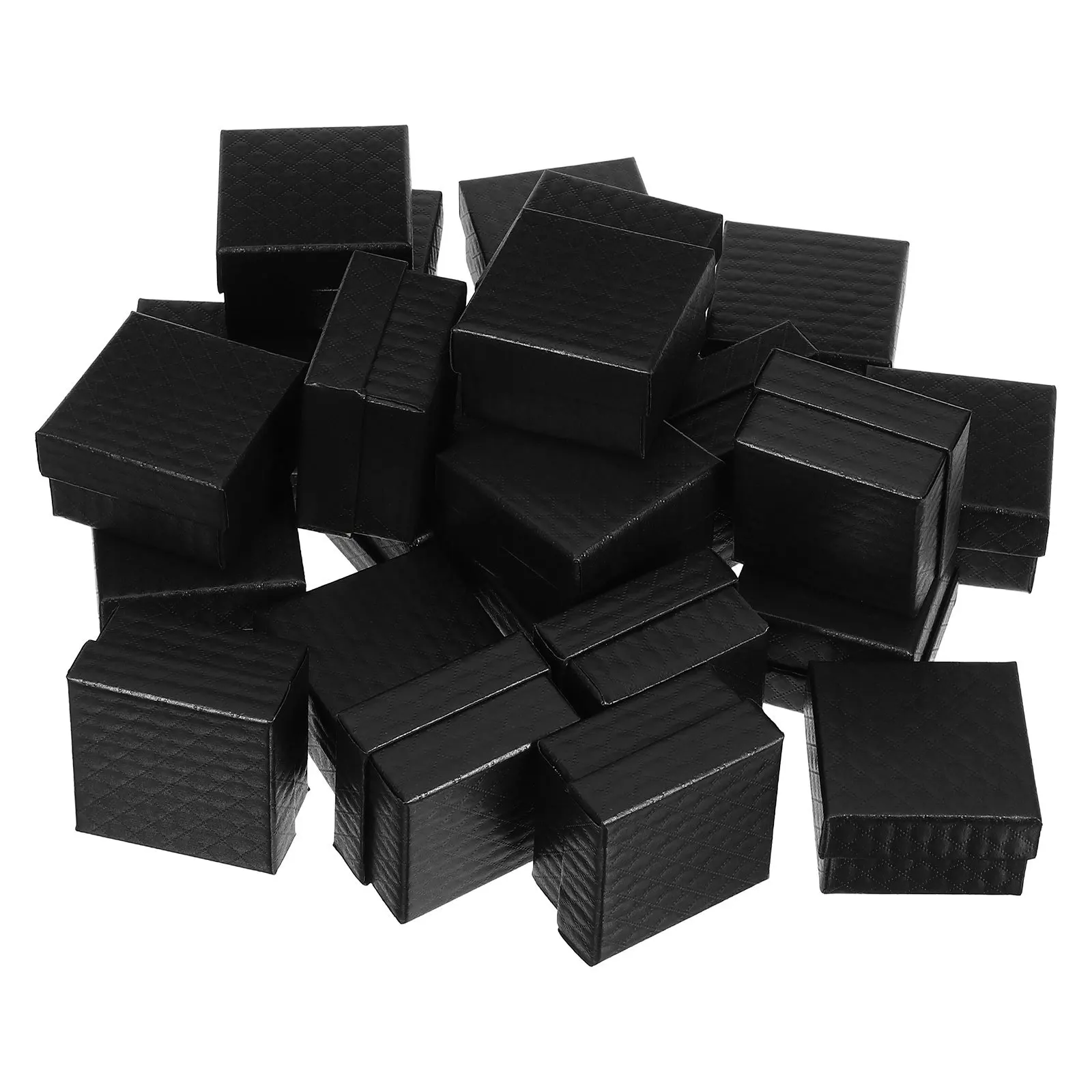 Набор из 24 штук: шкатулки для украшений с узором, маленькие картонные контейнеры с поролоновым вкладышем, элегантные дорожные футляры для хранения колец
Набор из 24 штук: шкатулки для украшений с узором, маленькие картонные контейнеры с поролоновым вкладышем, элегантные дорожные футляры для хранения колец