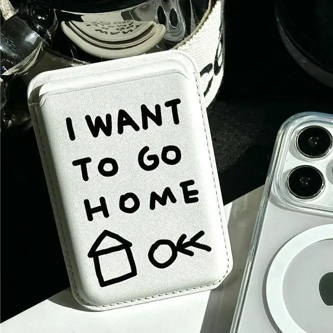 Simple Korean Cute House Home For Magsafe Card Clip Multifunctional Magnetic Wallet Card Holder High Quality Phone Accessory
Simple Korean Cute House Home For Magsafe Card Clip Multifunctional Magnetic Wallet Card Holder High Quality Phone Accessory