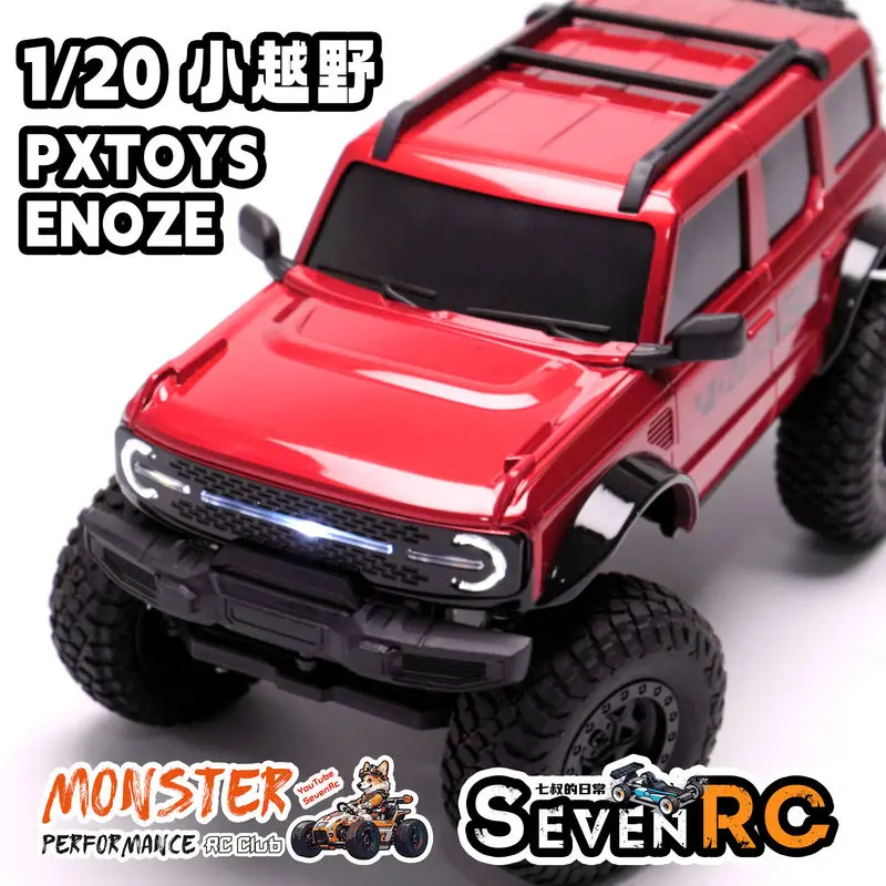 1:20 RC Crawler, ENOZE 4WD Off-Road Truck, Full Proportional Control with LED Light, 5-10km/h Speed, 2.4G Hobby RC Car for Begin
1:20 RC Crawler, ENOZE 4WD Off-Road Truck, Full Proportional Control with LED Light, 5-10km/h Speed, 2.4G Hobby RC Car for Begin