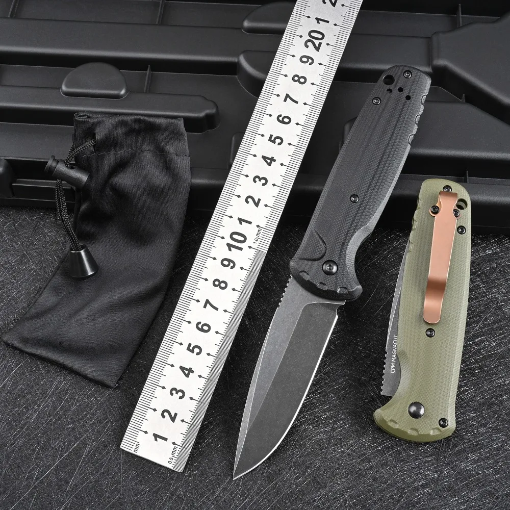 Lightweight Folding Knife 4300BK Mark MagnaCut G10 Handle Portable Outdoor Camping Survival Utility Pocket EDC Knife
Lightweight Folding Knife 4300BK Mark MagnaCut G10 Handle Portable Outdoor Camping Survival Utility Pocket EDC Knife