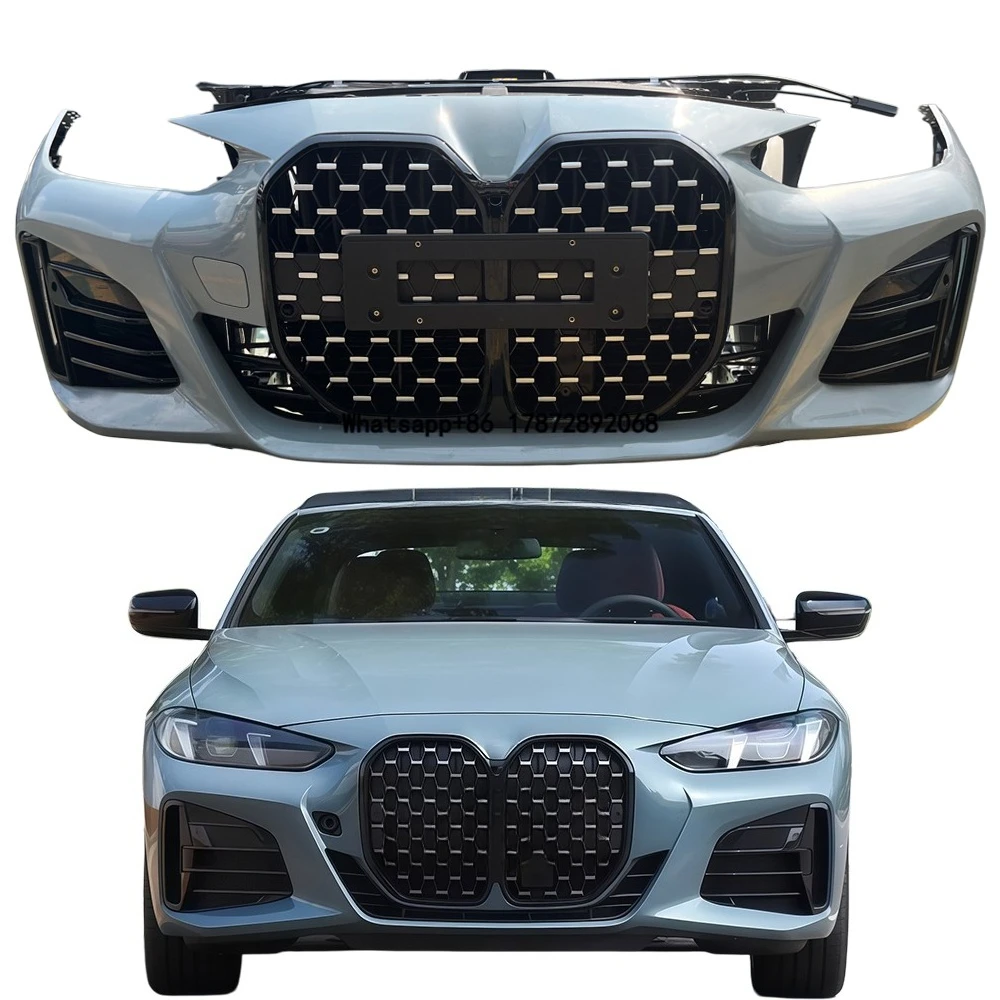 Original Front Bumper Assembly with Radiator Suitable for 4 Series G22 G23 G26 Bumper, Hood, Fenders, and Body Kit 2021-2024
Original Front Bumper Assembly with Radiator Suitable for 4 Series G22 G23 G26 Bumper, Hood, Fenders, and Body Kit 2021-2024