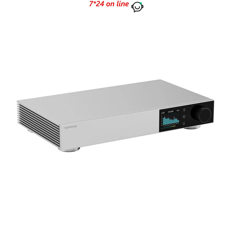 TOPPING D900 Ultra-Flagship DAC Decoder LADC BT5.1 PSRM Independent Preamp Circuit 131dB SNR@1kHz Hi-Res With Remote Control
TOPPING D900 Ultra-Flagship DAC Decoder LADC BT5.1 PSRM Independent Preamp Circuit 131dB SNR@1kHz Hi-Res With Remote Control