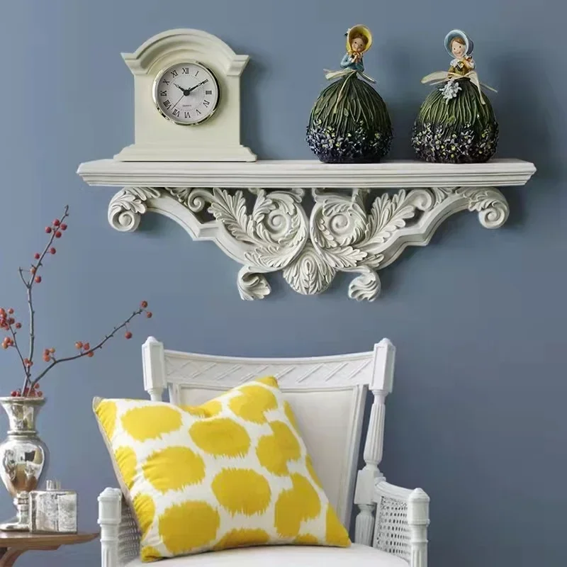 Nordic Vintage Wall Shelf Display European Court Wall Mounted Shelves Resin Shelf On Wall Bathroom Bedroom Shelf Home Wall Decor
Nordic Vintage Wall Shelf Display European Court Wall Mounted Shelves Resin Shelf On Wall Bathroom Bedroom Shelf Home Wall Decor