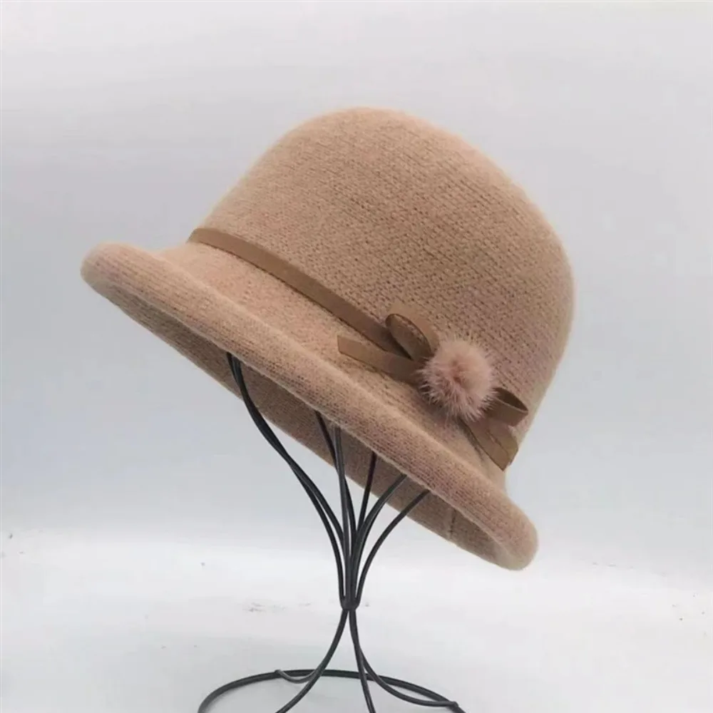 Korean Version Bow Dome Basin Hat Fur Ball Sunshade Top Hat Women's Cap Autumn Winter
Korean Version Bow Dome Basin Hat Fur Ball Sunshade Top Hat Women's Cap Autumn Winter