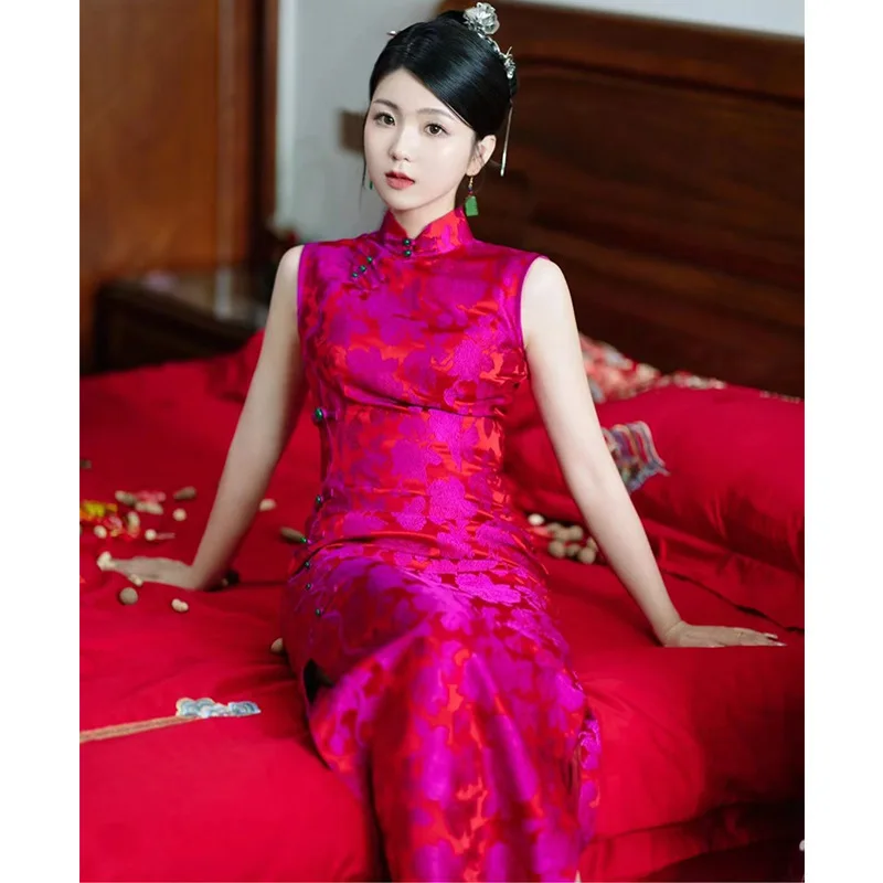 Ele Chinese Sle Morning Robe Wedding Dr for Women Engagement Dinner Photoaphy Ceremony Daily Wear Pink Color
Ele Chinese Sle Morning Robe Wedding Dr for Women Engagement Dinner Photoaphy Ceremony Daily Wear Pink Color