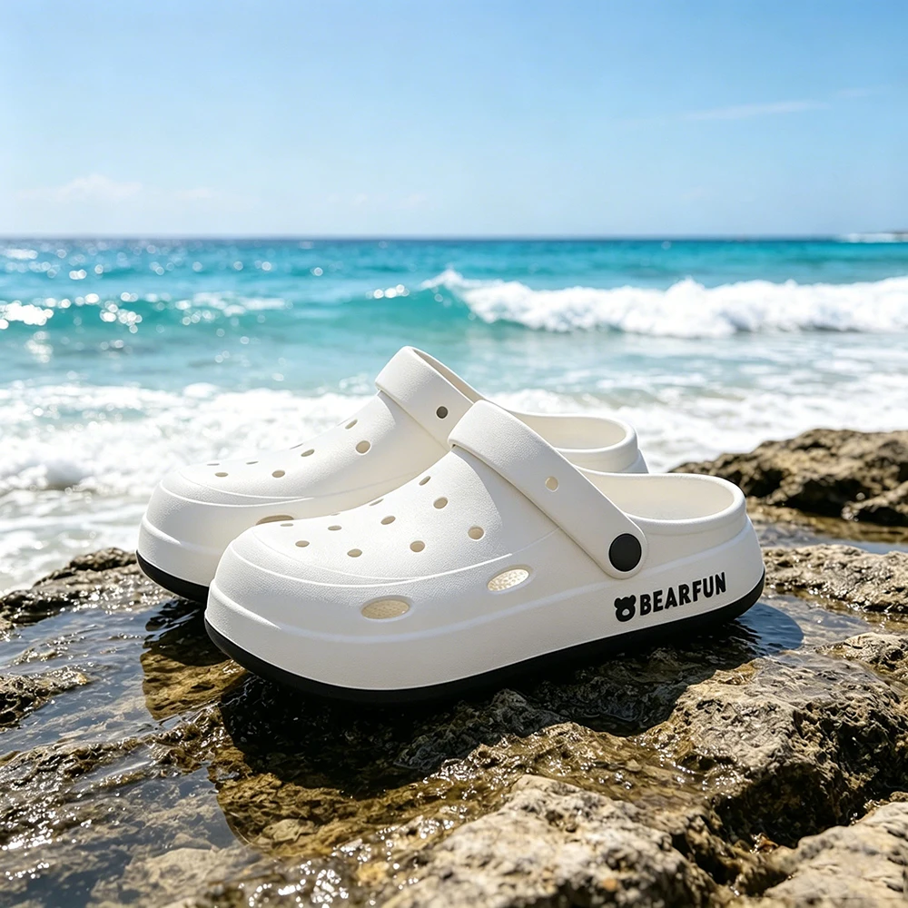 Summer Women Men Cute EVA Clogs Lightweight Anti Slip Garden Shoes Soft Thick Sole Slip On Beach Sandals Outdoor Casual Slippers
Summer Women Men Cute EVA Clogs Lightweight Anti Slip Garden Shoes Soft Thick Sole Slip On Beach Sandals Outdoor Casual Slippers