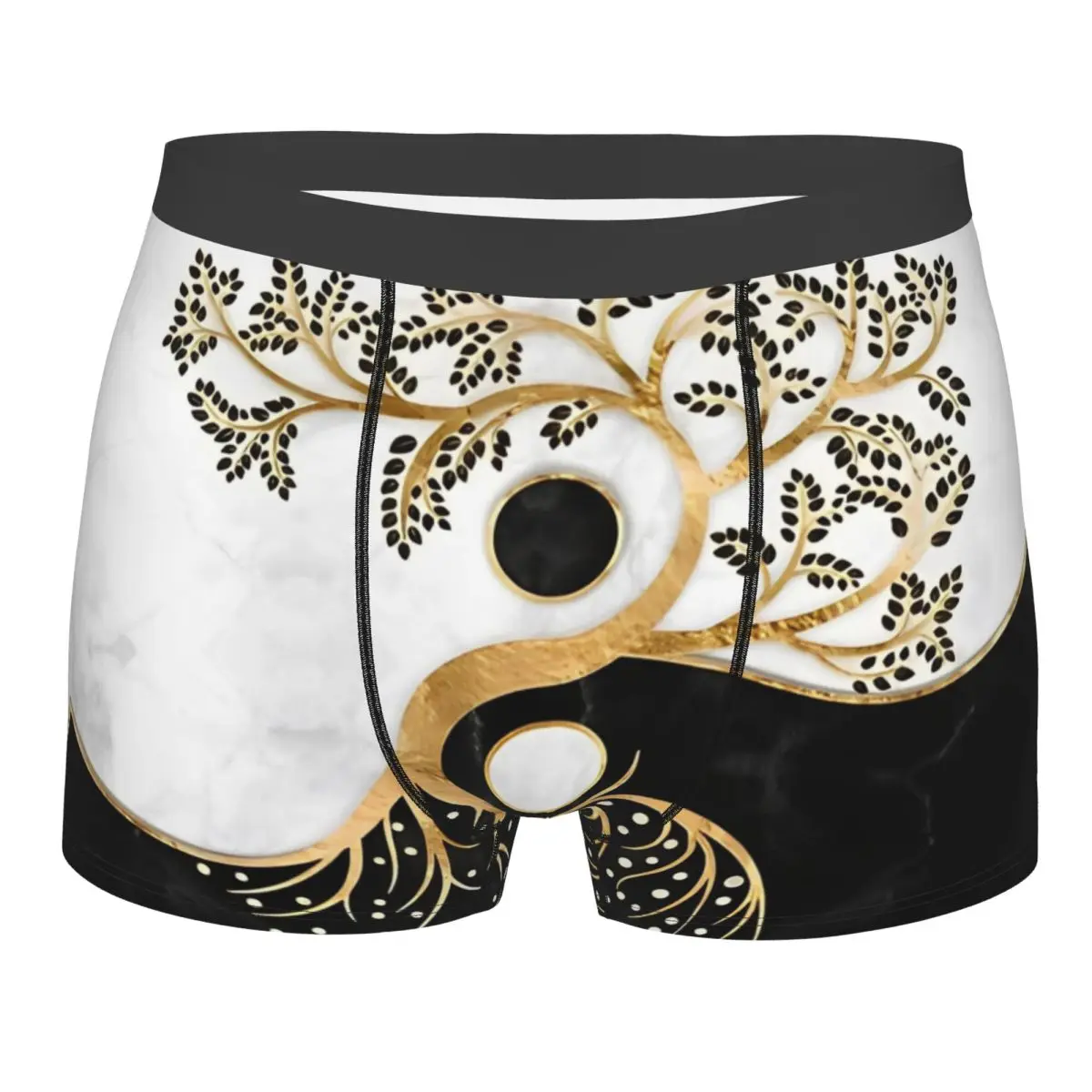 Men Boxer Shorts Panties Yin Yang Tree Marbles And Gold Breathable Underwear Male Printed Underpants
Men Boxer Shorts Panties Yin Yang Tree Marbles And Gold Breathable Underwear Male Printed Underpants