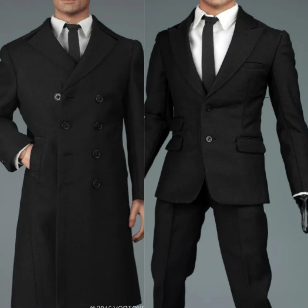 VORTOYS V1006 1/6 Scale Male Soldier Collectible Accessory 007 Black Coat Suits Set Fit 12'' Action Figure Body Dolls
VORTOYS V1006 1/6 Scale Male Soldier Collectible Accessory 007 Black Coat Suits Set Fit 12'' Action Figure Body Dolls