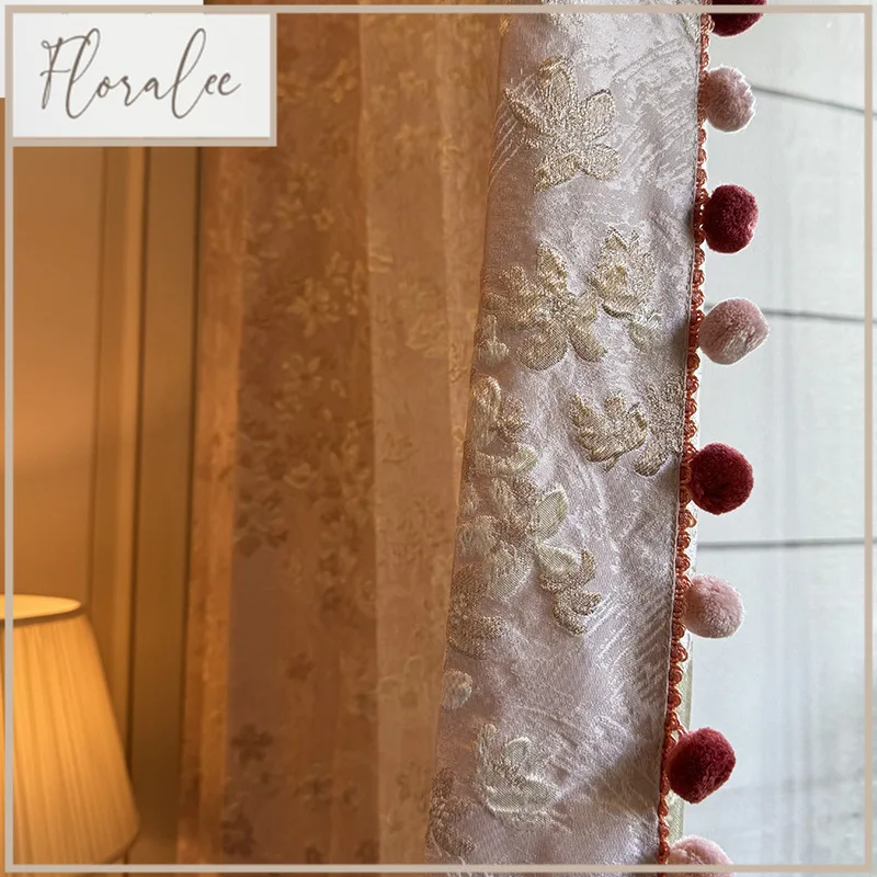 Pink Camellia Light Luxury Butterfly Embossed Jacquard Thickened Blackout Curtains For Living Room Bedroom Floor-to-ceiling
Pink Camellia Light Luxury Butterfly Embossed Jacquard Thickened Blackout Curtains For Living Room Bedroom Floor-to-ceiling