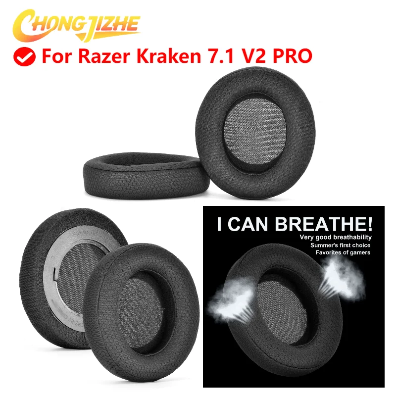 Replacement Ear pads for Razer Kraken 7.1 V2 PRO Headphones Memory Foam Ear Cushions High Quality Earpads headset Leather
Replacement Ear pads for Razer Kraken 7.1 V2 PRO Headphones Memory Foam Ear Cushions High Quality Earpads headset Leather