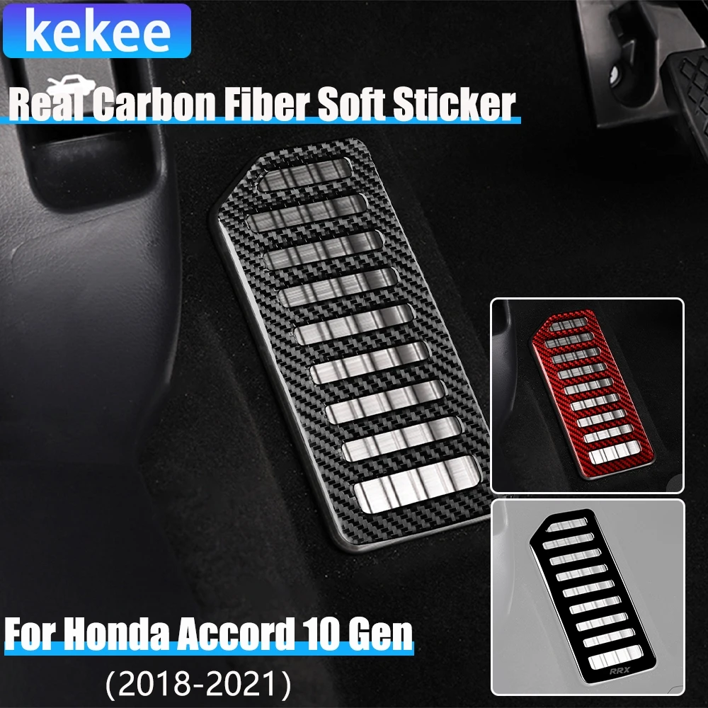 Real Carbon Fiber Car Accessories Pedal Panel Decorative Cover Soft Sticker For Honda Accord 10th Gen 2018 2019 2020 2021
Real Carbon Fiber Car Accessories Pedal Panel Decorative Cover Soft Sticker For Honda Accord 10th Gen 2018 2019 2020 2021