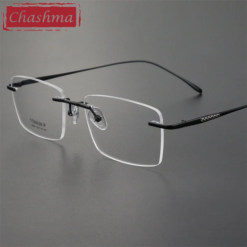 Chashma без оправы, модные мужские очки, титановые гибкие легкие очки, очки высшего качества для мужчин
Chashma без оправы, модные мужские очки, титановые гибкие легкие очки, очки высшего качества для мужчин