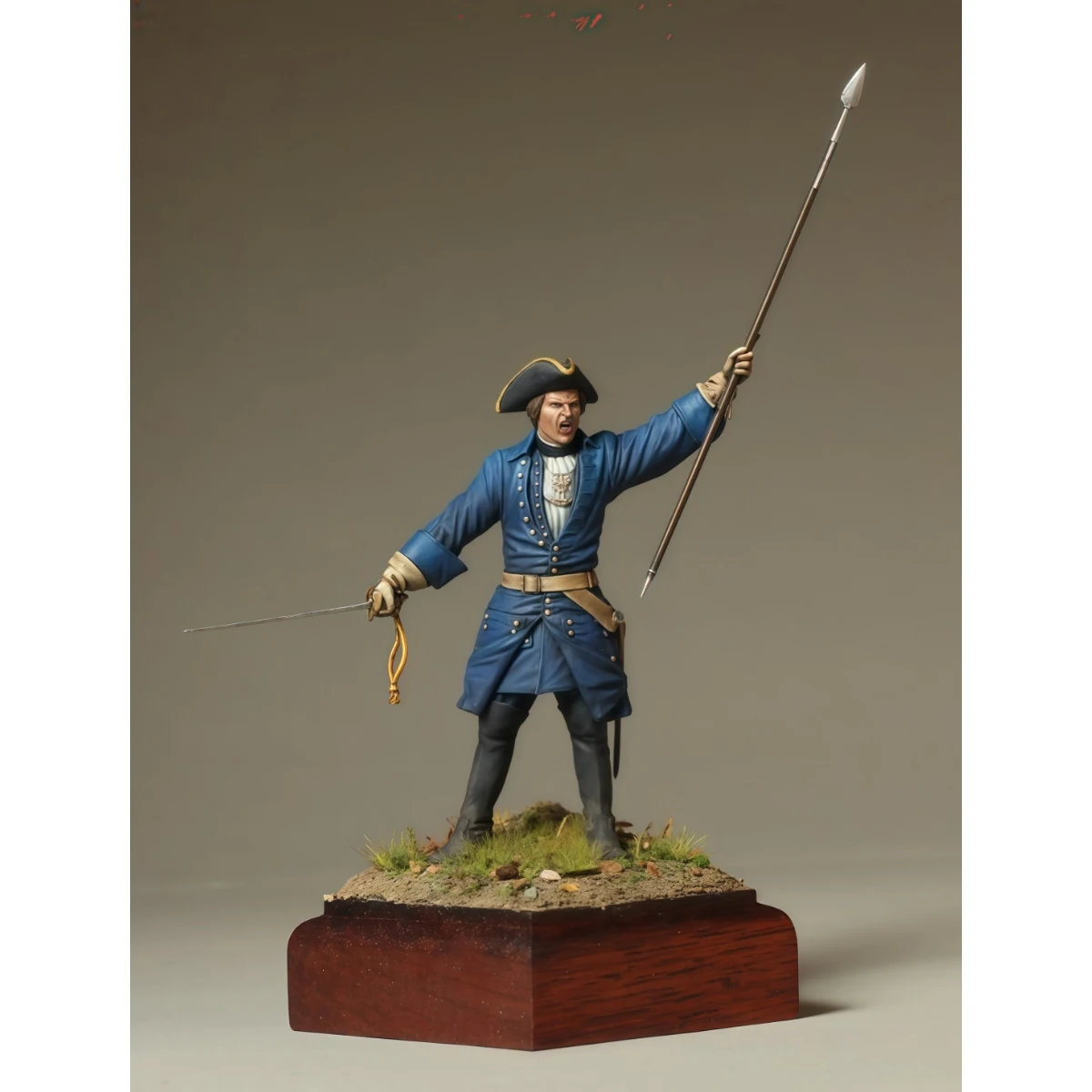 75MM resin unpainted model kit, Swedish infantry officer's unassembled and unpainted GK
75MM resin unpainted model kit, Swedish infantry officer's unassembled and unpainted GK