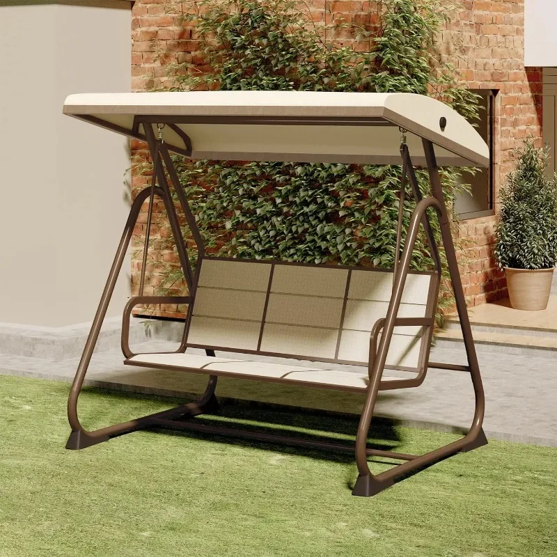 Outdoor patio swing chair with adjustable canopy, outdoor swing chair for garden, balcony, backyard
Outdoor patio swing chair with adjustable canopy, outdoor swing chair for garden, balcony, backyard