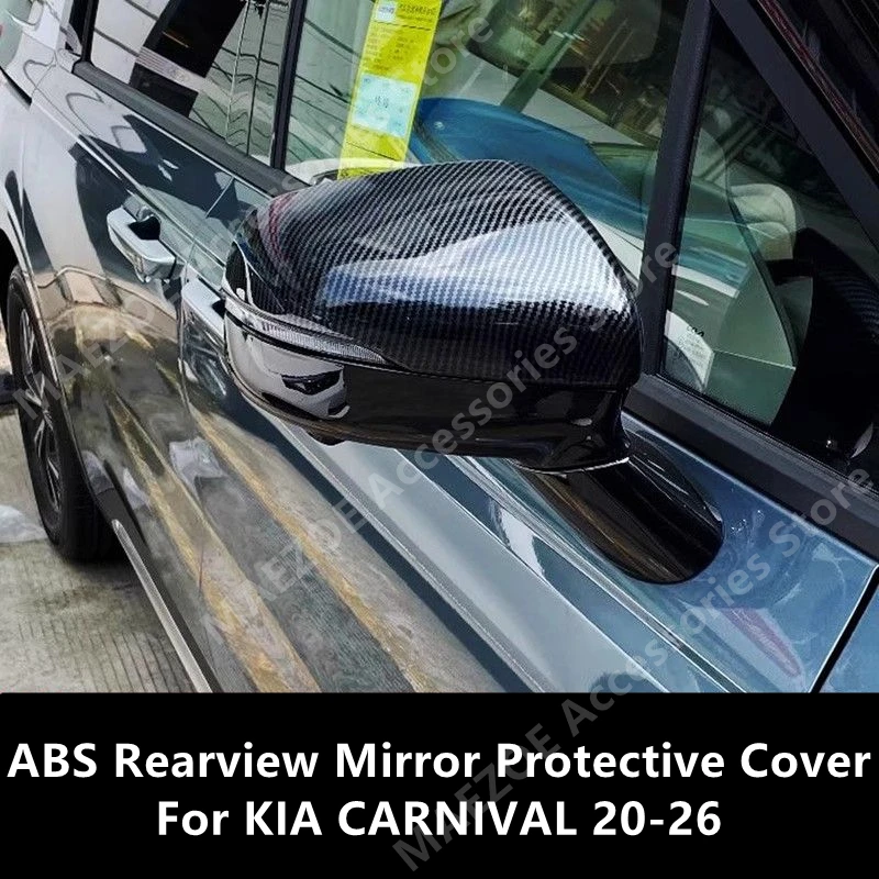 For KIA CARNIVAL 20-26 ABS Rearview Mirror Protective Cover,Car Exterior Modification Protection Accessories Refit
For KIA CARNIVAL 20-26 ABS Rearview Mirror Protective Cover,Car Exterior Modification Protection Accessories Refit
