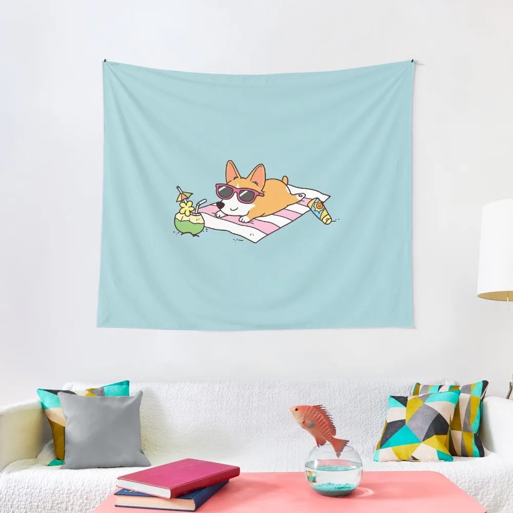 Sunbathing Corgi Summer Beach Tapestry Room Decor Aesthetic Room Aesthetic Bedroom Decorations Tapestry
Sunbathing Corgi Summer Beach Tapestry Room Decor Aesthetic Room Aesthetic Bedroom Decorations Tapestry