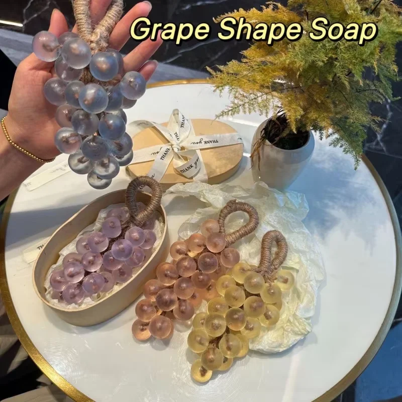 Pearl Grape Handmade Soap Rich Fine Foam Remove Dirt Bathing Wash Hands Gift Interior Decoration Car Interior Decoration Soap
Pearl Grape Handmade Soap Rich Fine Foam Remove Dirt Bathing Wash Hands Gift Interior Decoration Car Interior Decoration Soap
