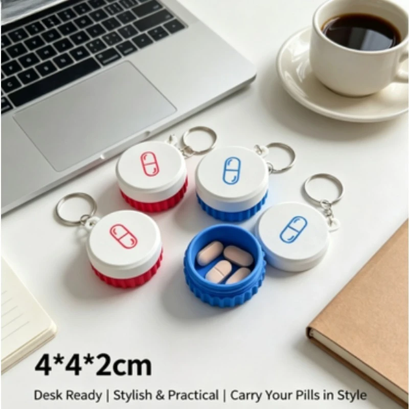 Portable Pill Storage Box, Mini Sealed Travel Medicine Organizer, Personal Moisture & Dust Proof Drug Container for Outdoor Trip
Portable Pill Storage Box, Mini Sealed Travel Medicine Organizer, Personal Moisture & Dust Proof Drug Container for Outdoor Trip