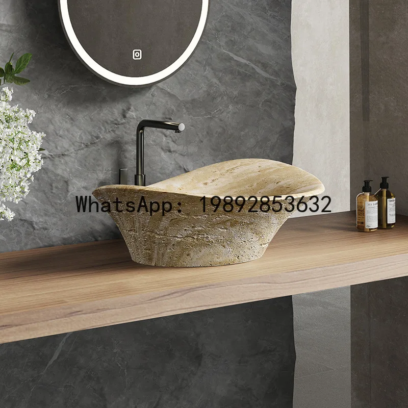 Countertop Wash Basin Artistic Countertop Basin Retro Bathroom Household Bathroom Irregular Wash Basin
Countertop Wash Basin Artistic Countertop Basin Retro Bathroom Household Bathroom Irregular Wash Basin