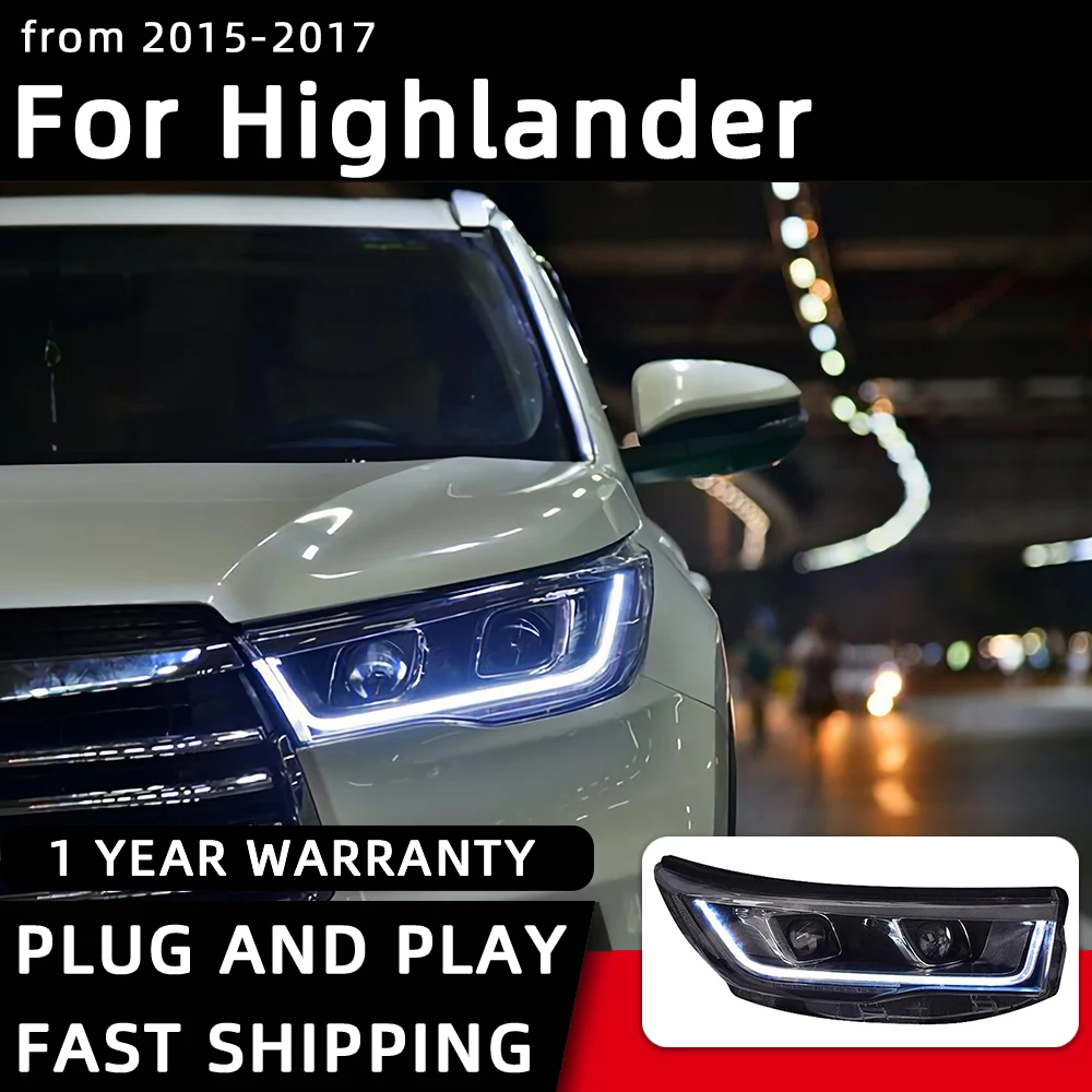 Car Styling Headlights for Highlander LED Headlight 2015-2017 New Kluger Head Lamp DRL Signal Projector Lens Automotive
Car Styling Headlights for Highlander LED Headlight 2015-2017 New Kluger Head Lamp DRL Signal Projector Lens Automotive