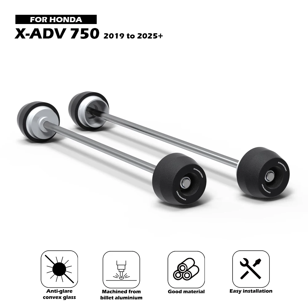 EVO Spindle Bobbins Kit For HONDA XADV 750 2023-2025 + X-ADV750 Motorcycle Front Rear Axle Fork Crash Slider Accessories
EVO Spindle Bobbins Kit For HONDA XADV 750 2023-2025 + X-ADV750 Motorcycle Front Rear Axle Fork Crash Slider Accessories