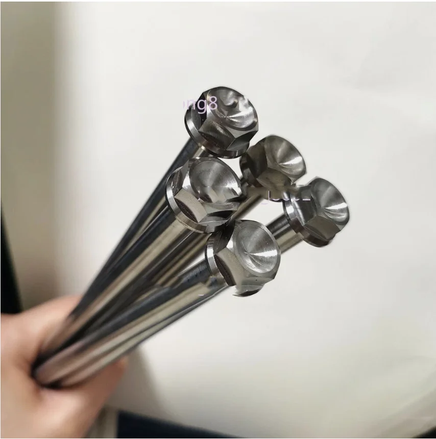 1PC M10 *1.25* 200/280/300/240mm Titanium Alloy Screws Flange Head Cap Bolts ( without Nut))
1PC M10 *1.25* 200/280/300/240mm Titanium Alloy Screws Flange Head Cap Bolts ( without Nut))
