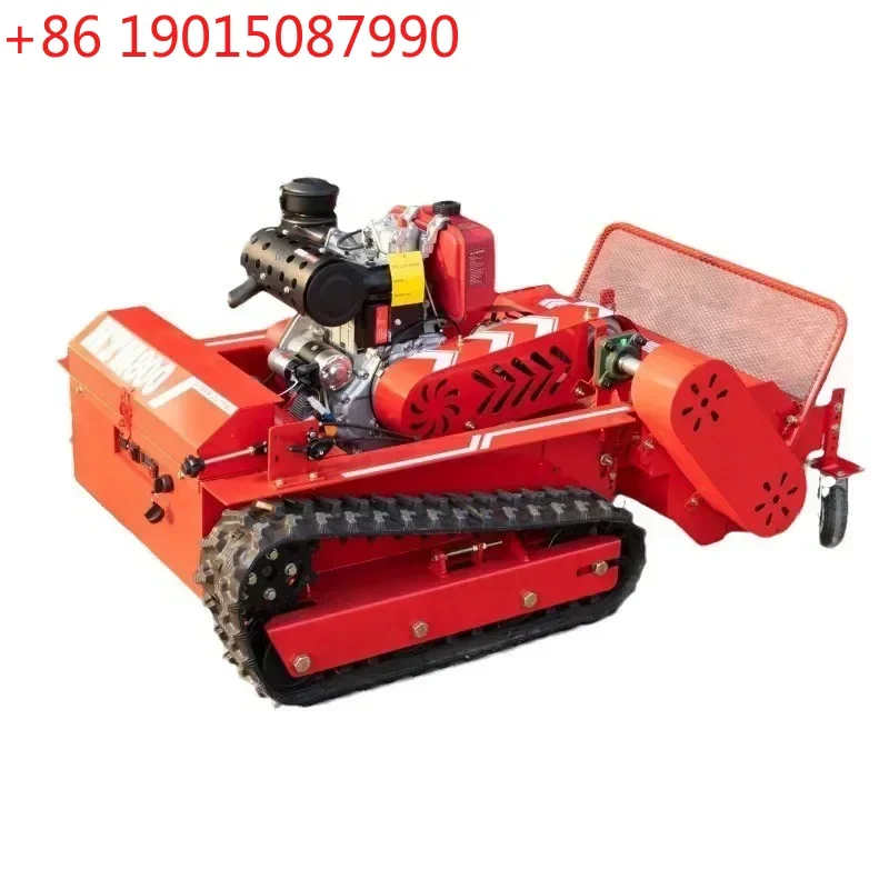 Manufacturer remote control lawn mower, wasteland mower, grass crusher exported to South America and Africa Y-type knife mower
Manufacturer remote control lawn mower, wasteland mower, grass crusher exported to South America and Africa Y-type knife mower