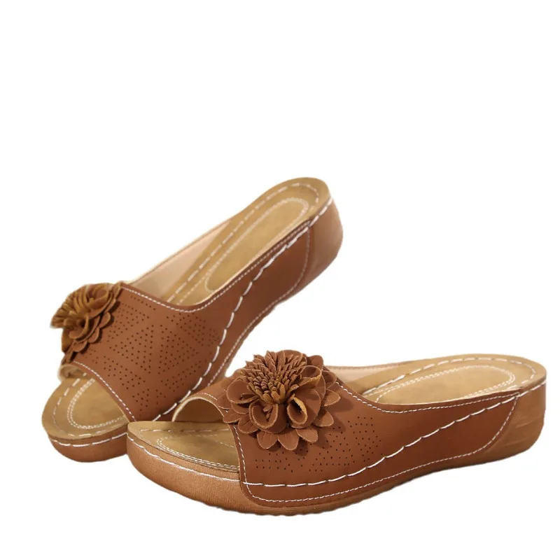 Sandals Women Summer New Women's Woven Flower Wedge Slippers Outdoor Sports Beach Casual Peep Toe Comfortable Shoes
Sandals Women Summer New Women's Woven Flower Wedge Slippers Outdoor Sports Beach Casual Peep Toe Comfortable Shoes