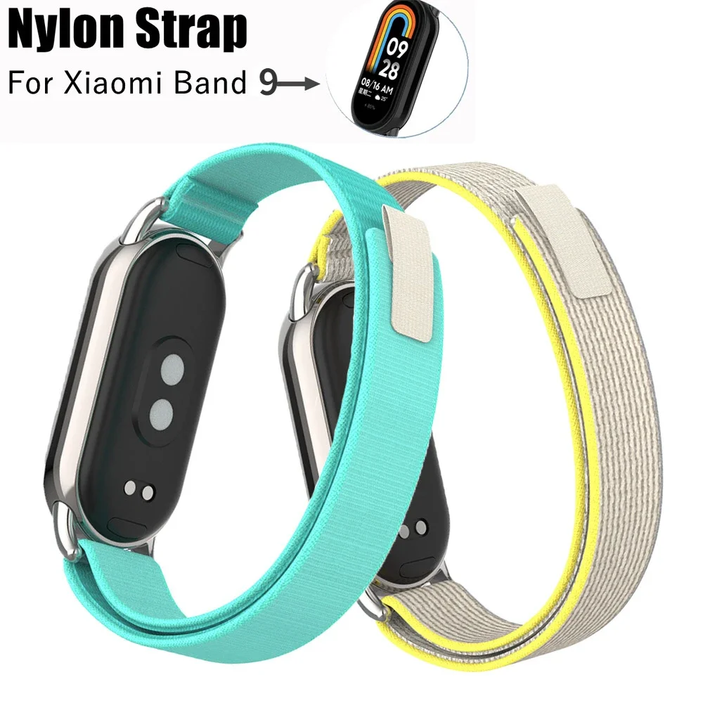 NylonBreathable Strap for Xiaomi Mi Band 9 Wristband Bracelet MetalHead Particles Summer Replacement Belt Smartwatch Replaceable
NylonBreathable Strap for Xiaomi Mi Band 9 Wristband Bracelet MetalHead Particles Summer Replacement Belt Smartwatch Replaceable