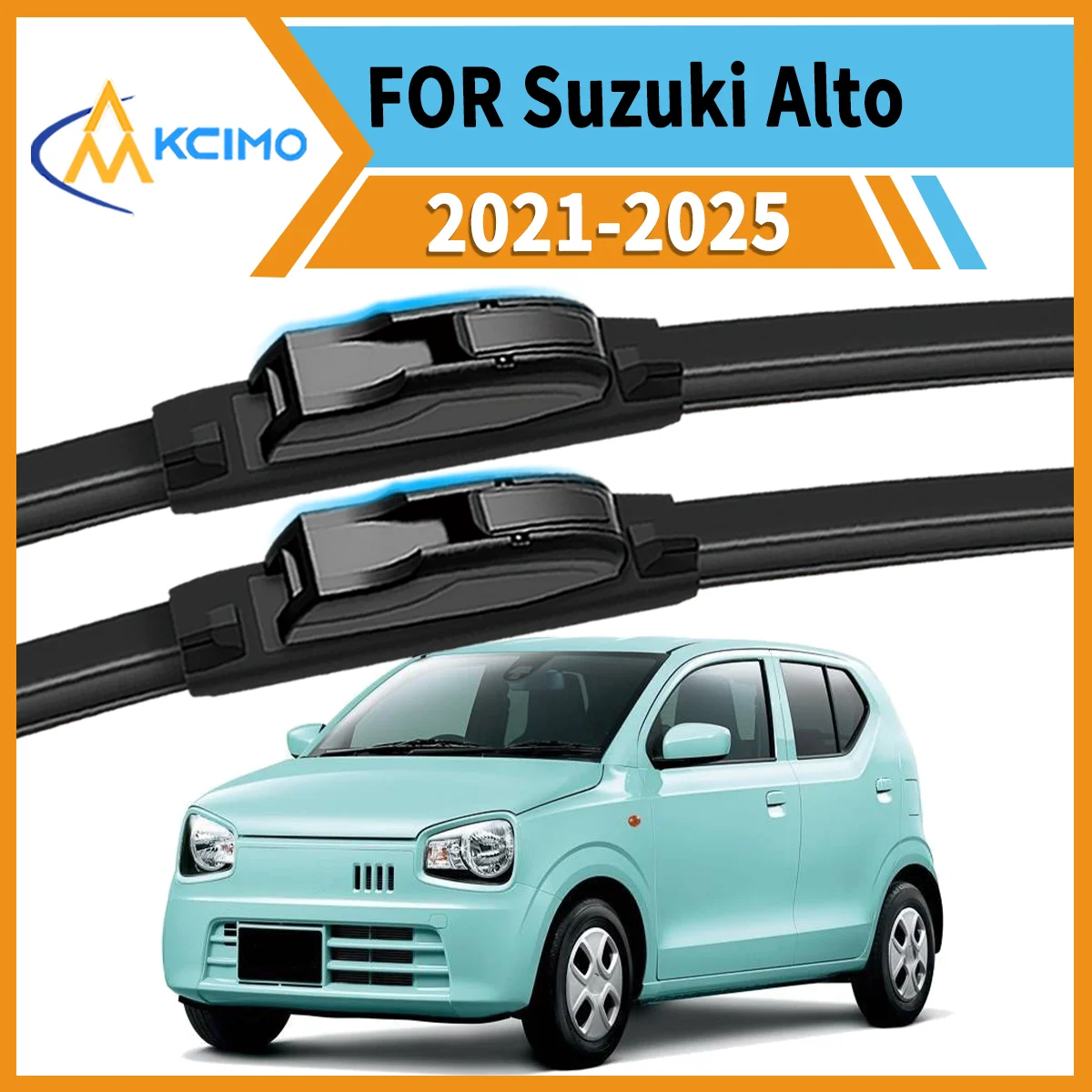 2-Pack All-Weather Wiper Blades For Suzuki Alto HA37/HA97 2021-2025 Durable Rubber Clear Vision Enhanced Driving Safety
2-Pack All-Weather Wiper Blades For Suzuki Alto HA37/HA97 2021-2025 Durable Rubber Clear Vision Enhanced Driving Safety