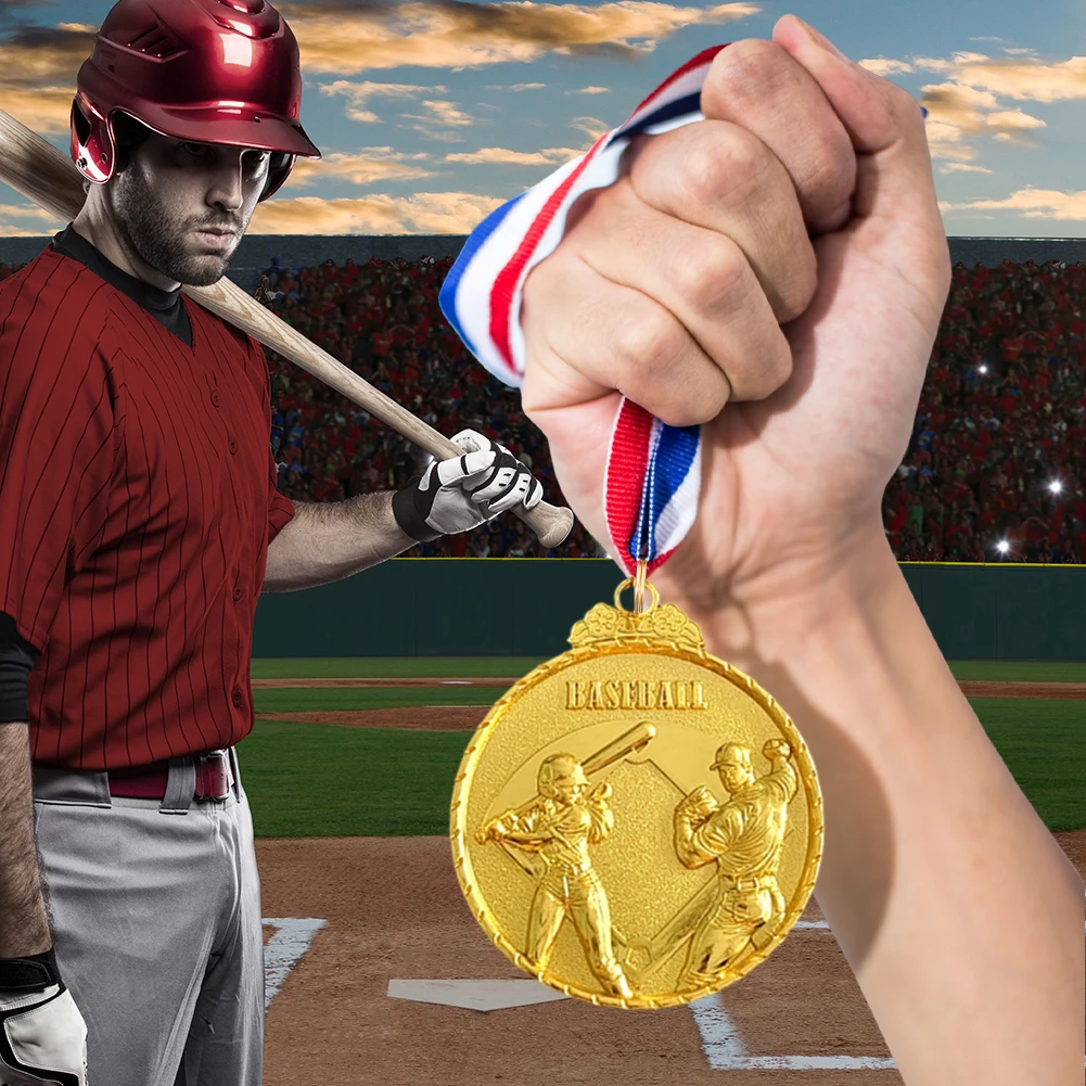 10 шт. бейсбольных медалей, спортивные медали, 5 см, металлические медали победителя с лентой на шею, наградные медали для соревнований, сувениры для вечеринок
10 шт. бейсбольных медалей, спортивные медали, 5 см, металлические медали победителя с лентой на шею, наградные медали для соревнований, сувениры для вечеринок