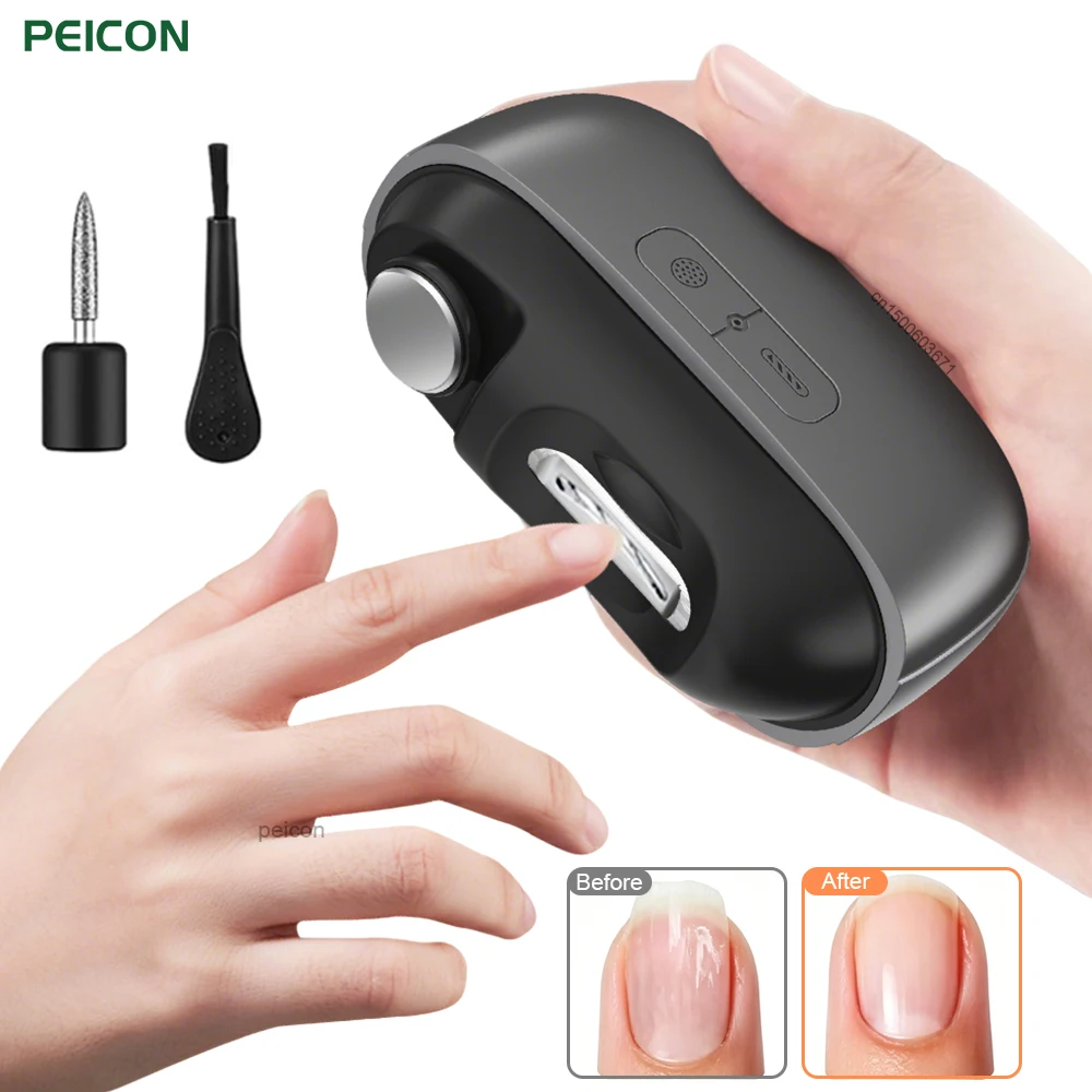 Electric Nail Clipper Thick Toenails Nail Trimmer for Baby Seniors Automatic Portable Nail Grinding Polishing Trimmer with Light
Electric Nail Clipper Thick Toenails Nail Trimmer for Baby Seniors Automatic Portable Nail Grinding Polishing Trimmer with Light