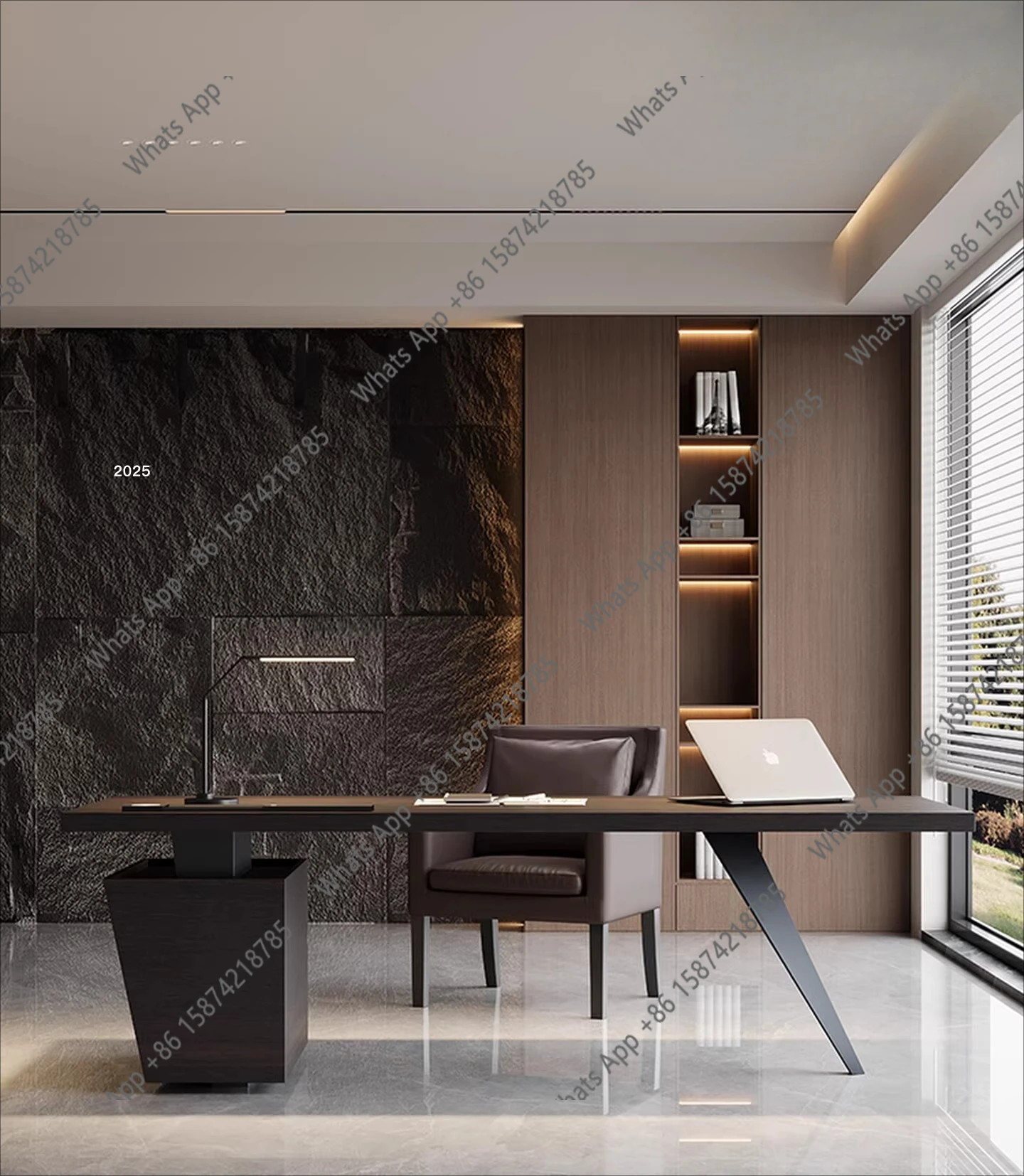 Italian minimalist desk designer high sense solid wood desk home study living room writing desk
Italian minimalist desk designer high sense solid wood desk home study living room writing desk