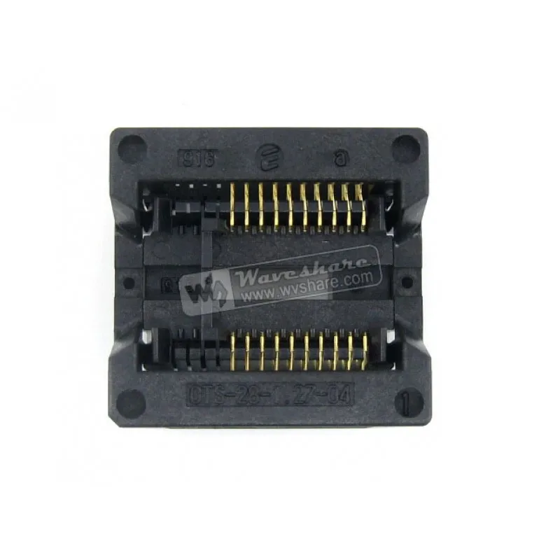 Makerseek OTS-20(28)-1.27-04 SKU 3584 Waveshare OTS 20 28 1.27 04, Test Burn in Socket,
Makerseek OTS-20(28)-1.27-04 SKU 3584 Waveshare OTS 20 28 1.27 04, Test Burn in Socket,