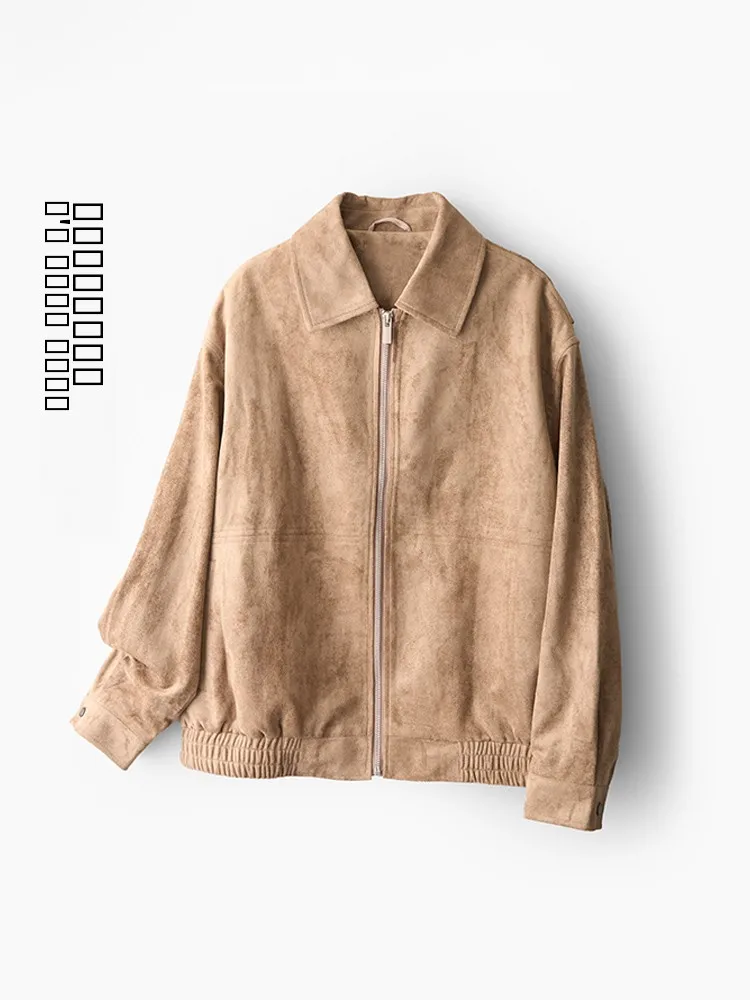 Мужская бейсбольная куртка в стиле ретро из замши, свободного кроя, осенняя новинка, модная городская повседневная одежда из полиэстера
Мужская бейсбольная куртка в стиле ретро из замши, свободного кроя, осенняя новинка, модная городская повседневная одежда из полиэстера
