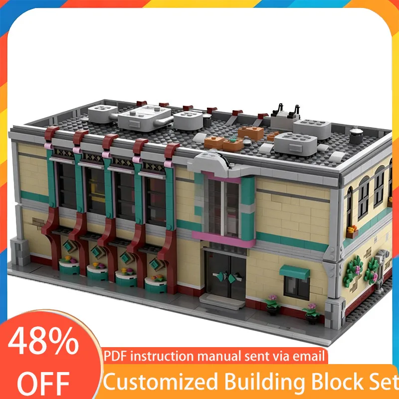 4512 PCS Construction Retro Arcade & Diner - Compatible with Set 910013 MOC Customize Modular Building DIY Toys Christmas Gift
4512 PCS Construction Retro Arcade & Diner - Compatible with Set 910013 MOC Customize Modular Building DIY Toys Christmas Gift